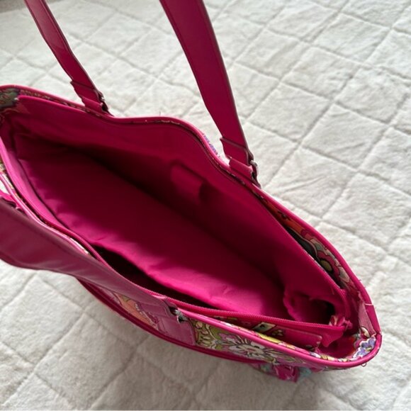 Vera Bradley | "Pink Swirls" Retired Duffle Bag - Picture 8 of 16
